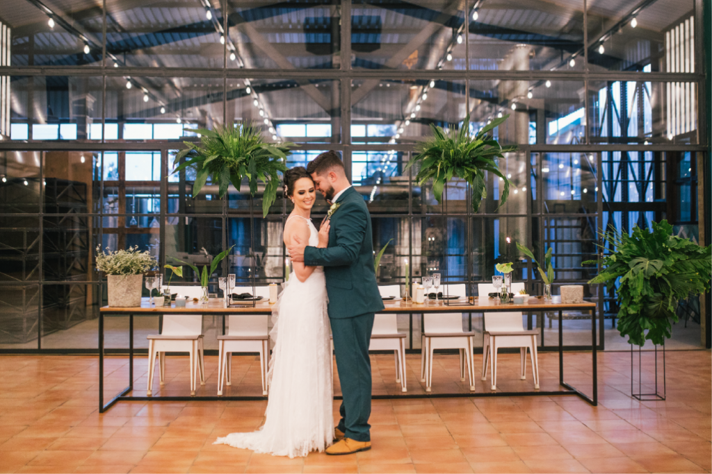 Industrial venue with greenery - 1